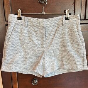 Women's Blue Tweed Shorts,2P, LOFT